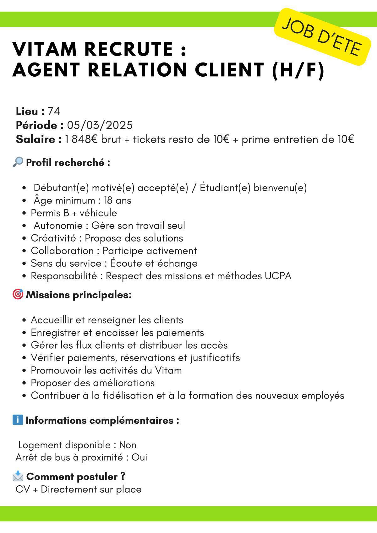 Agent relation client ( Vitam )