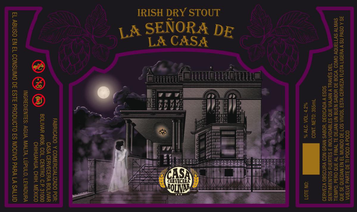 La señora de la casa - Irish Dry Stout La señora de la casa - Irish Dry Stout