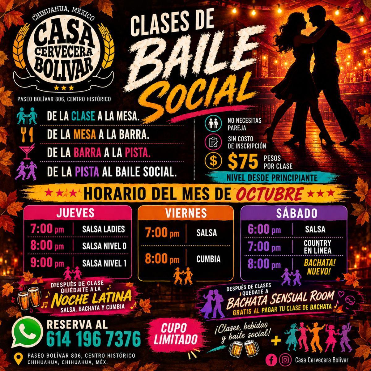CLASES DE BAILE