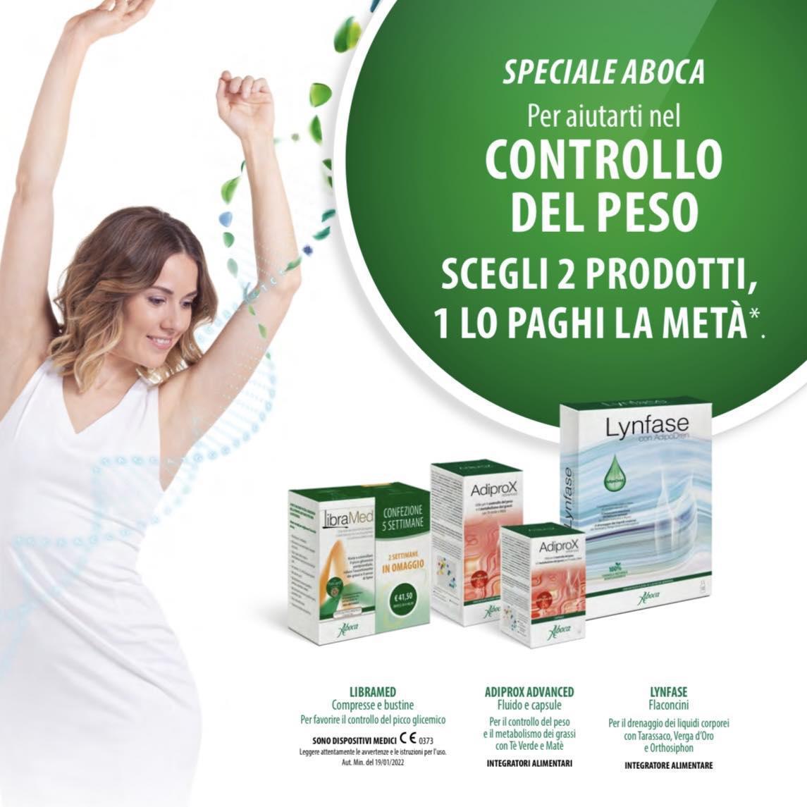 Promo Aboca - Controllo del peso Promo Aboca - Controllo del peso