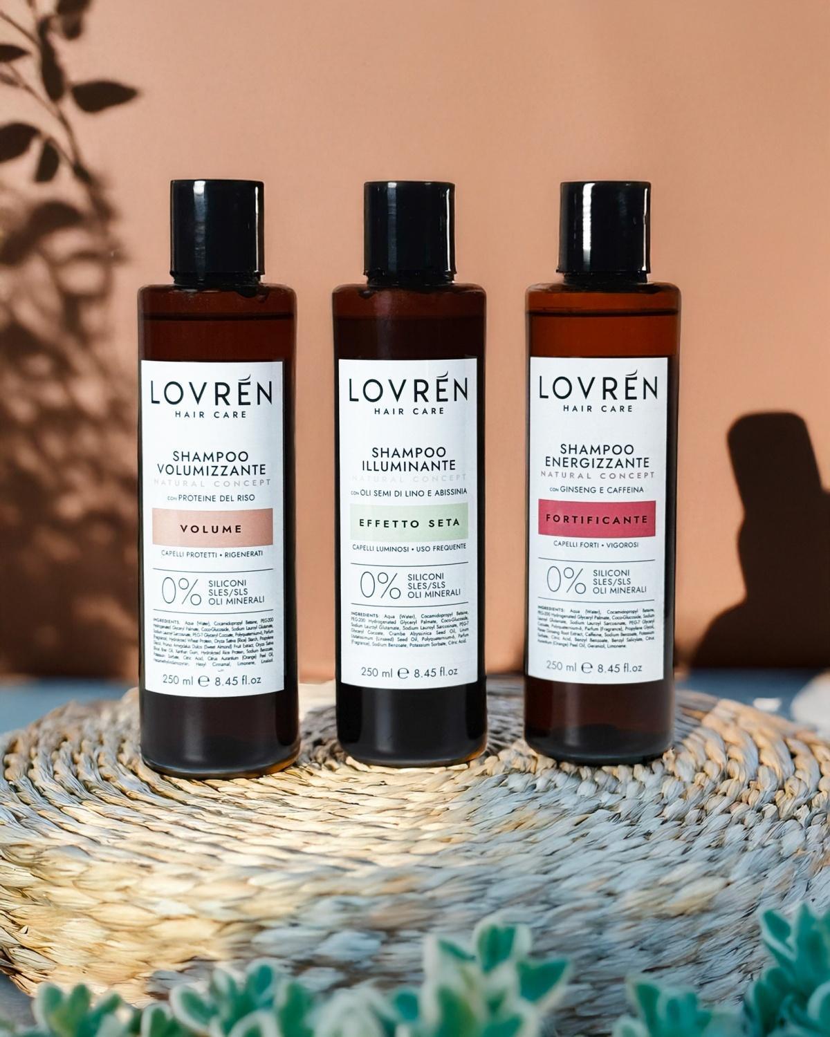 Nuovi Shampoo e Balsamo Lovren