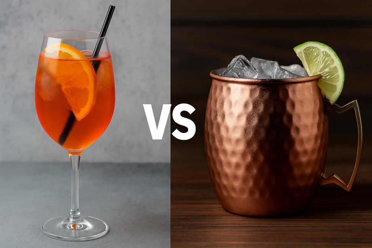 Aperol Spritz vs Moscow Mule: qual è il cocktail da aperitivo più amato del momento?