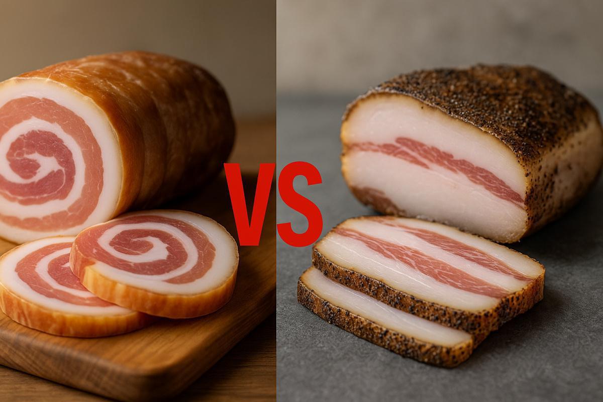Pancetta vs Guanciale: il duello che decide il sapore di tante ricette, ma tu quale scegli? Pancetta vs Guanciale: il duello che decide il sapore di tante ricette, ma tu quale scegli?