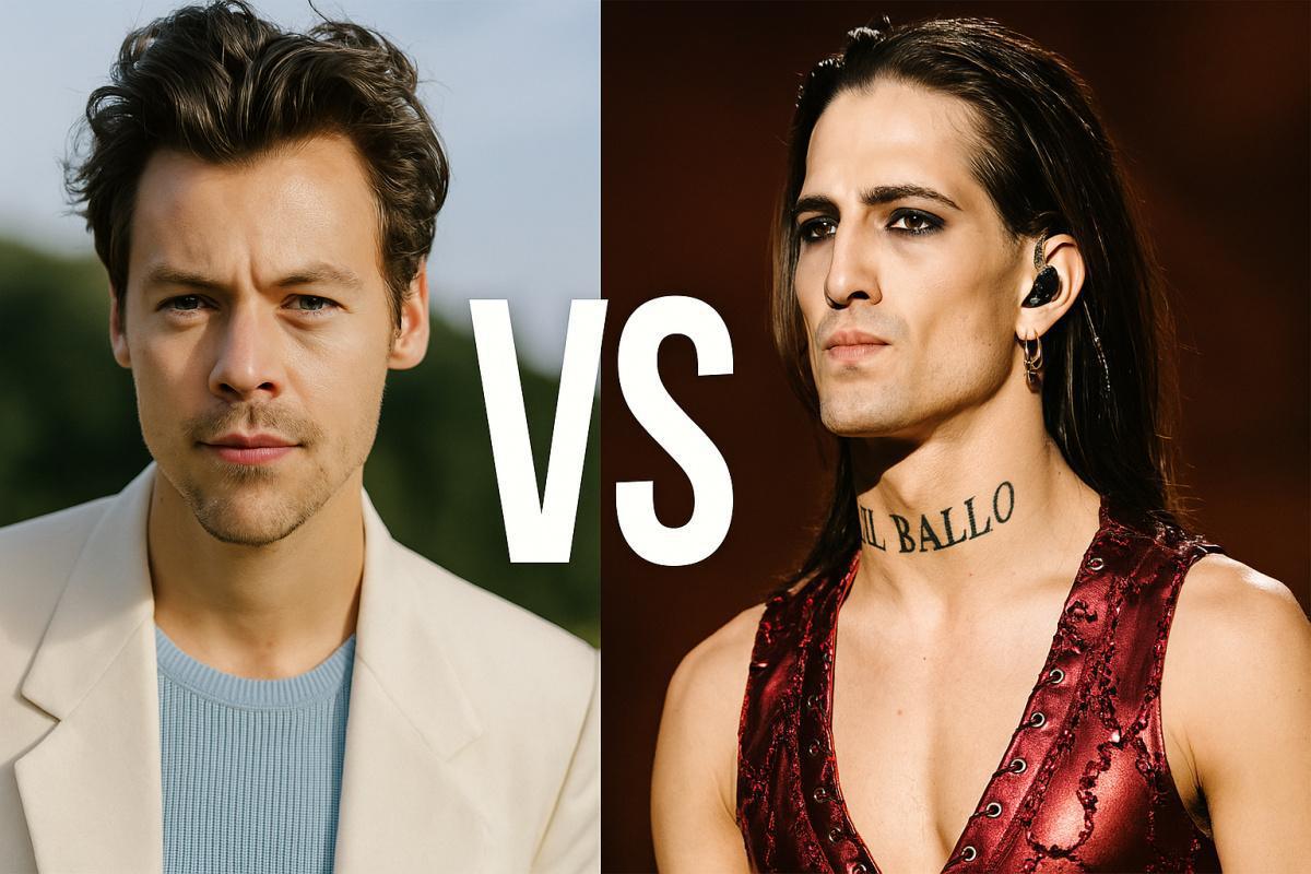 Harry Styles vs Damiano David: le due facce del pop moderno, ma quale vince la sfida del XXI secolo?