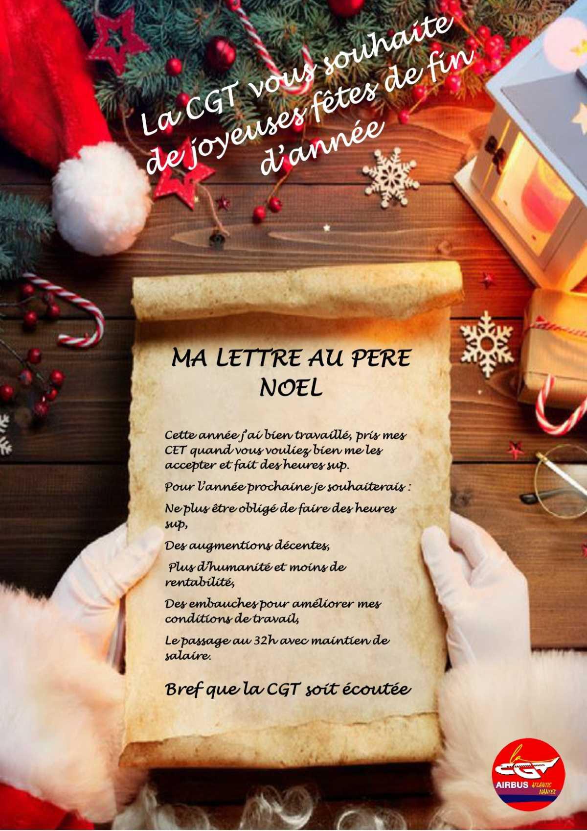 LETTRE AU PERE NOEL