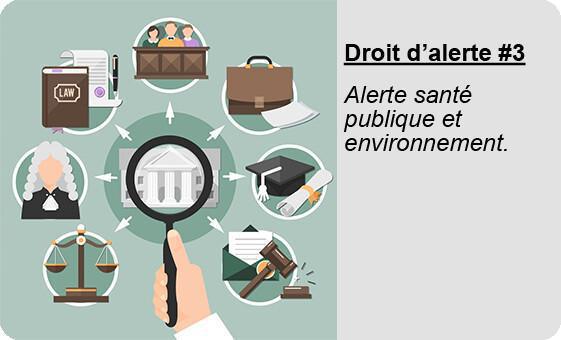 Droit d’alerte #3 Alerte santé publique et environnement. Droit d’alerte #3 Alerte santé publique et environnement.