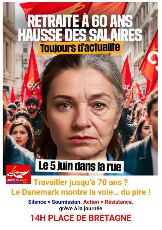 RETRAITE À 60 ANS, HAUSSE DES SALAIRES. TOUJOURS D’ACTUALITÉ