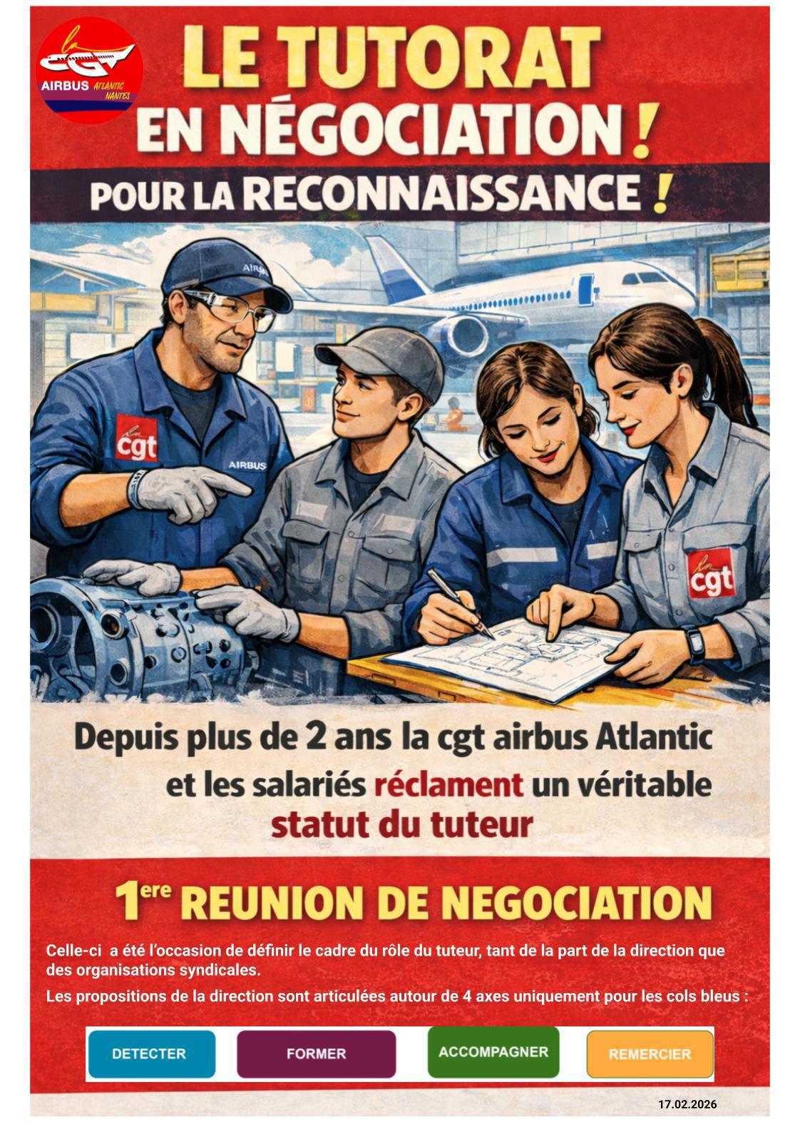 LE TUTORAT 1er réunion de négociation
