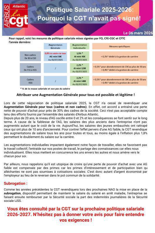 Consultation NAO 2026 