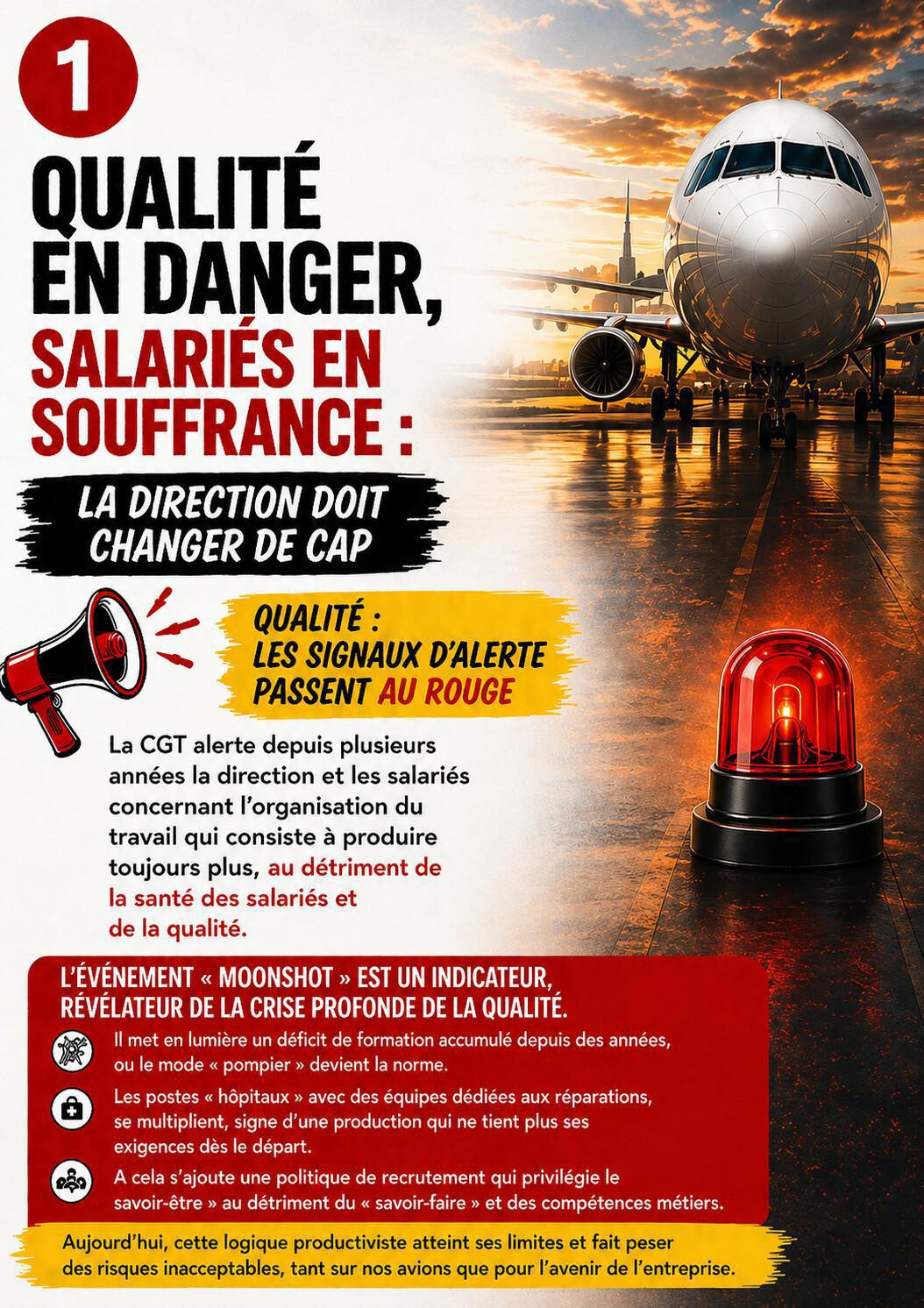 !!! LA CGT AIRBUS NANTES APPELLE A DEBRAYER !!!
