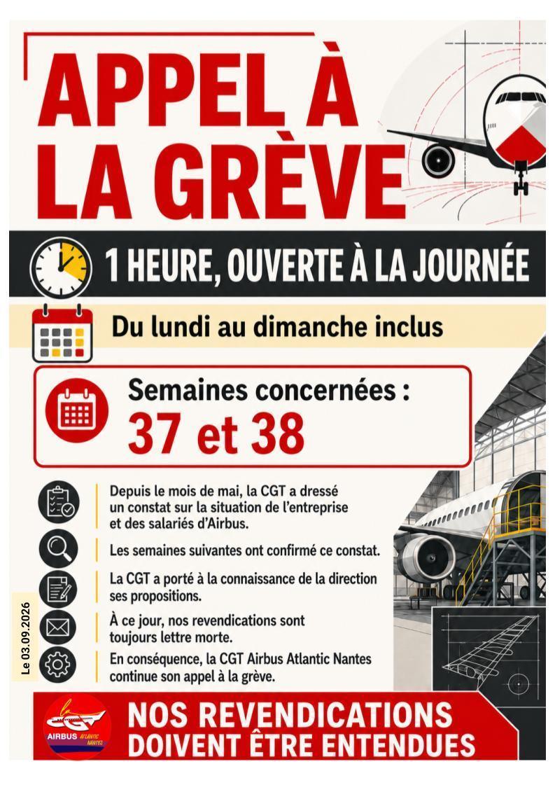 Appel à la Grève 
