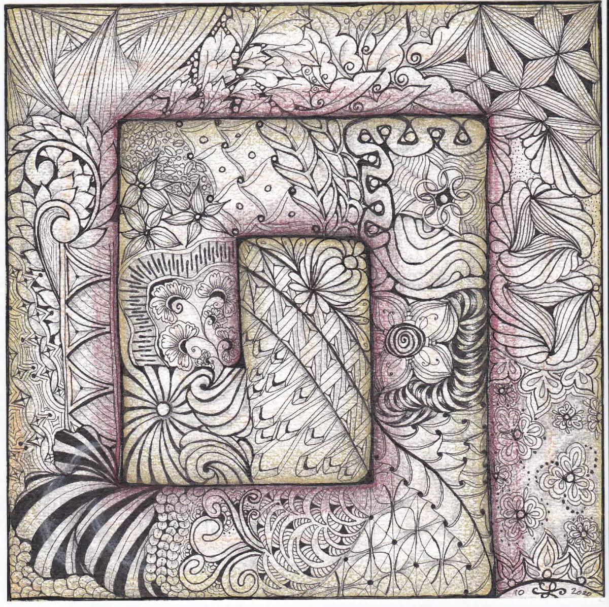 Zentangle Gallery & Two Gray Hares Disk Golf Course