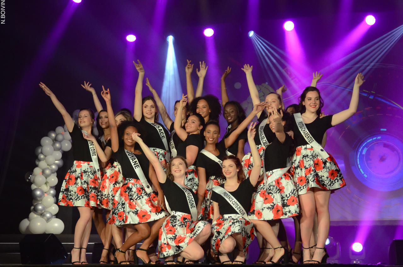 Les candidates de Miss Jeunesse France 2019
