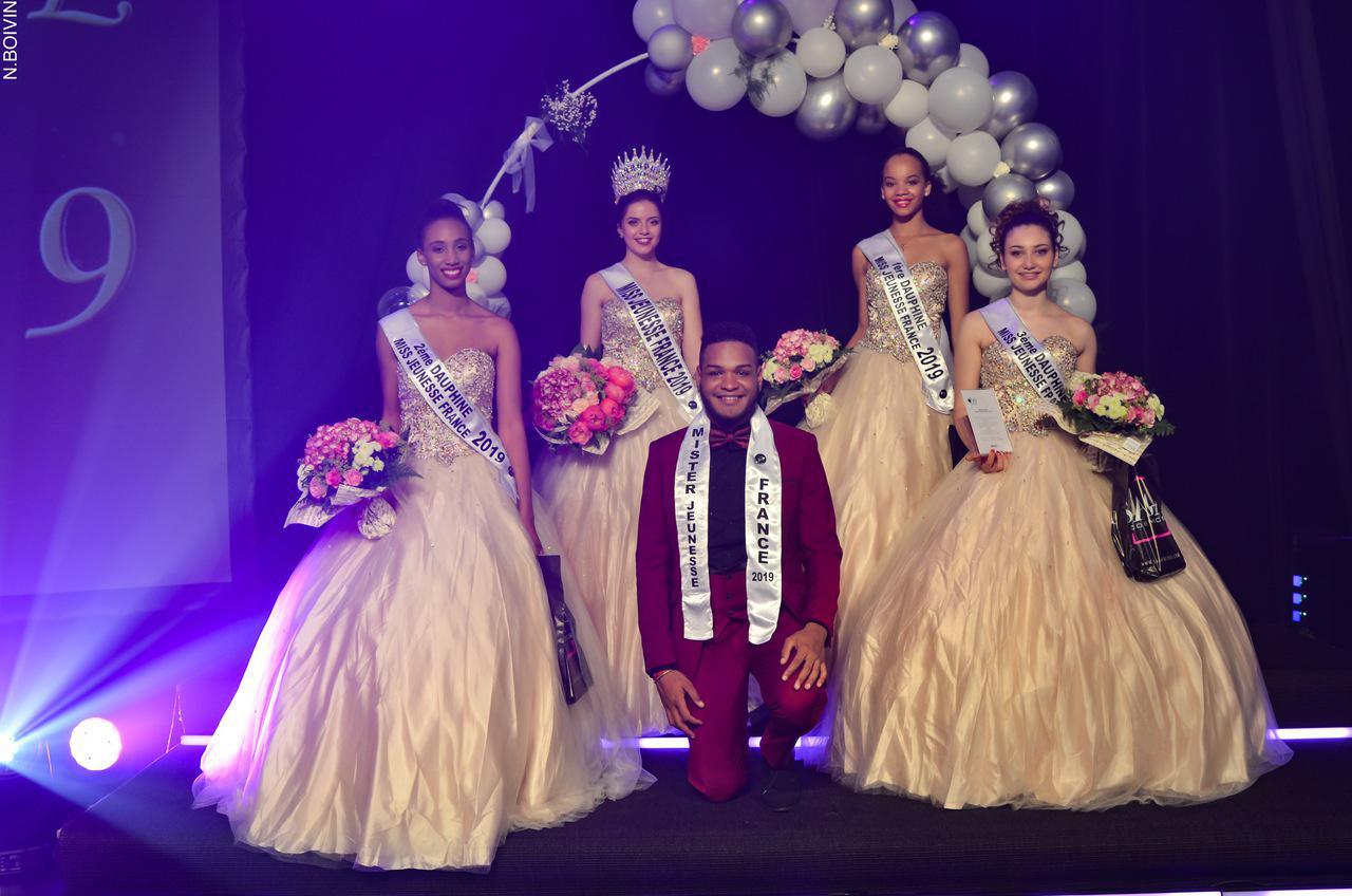 Miss & Mister Jeunesse France 2019 et les Dauphines