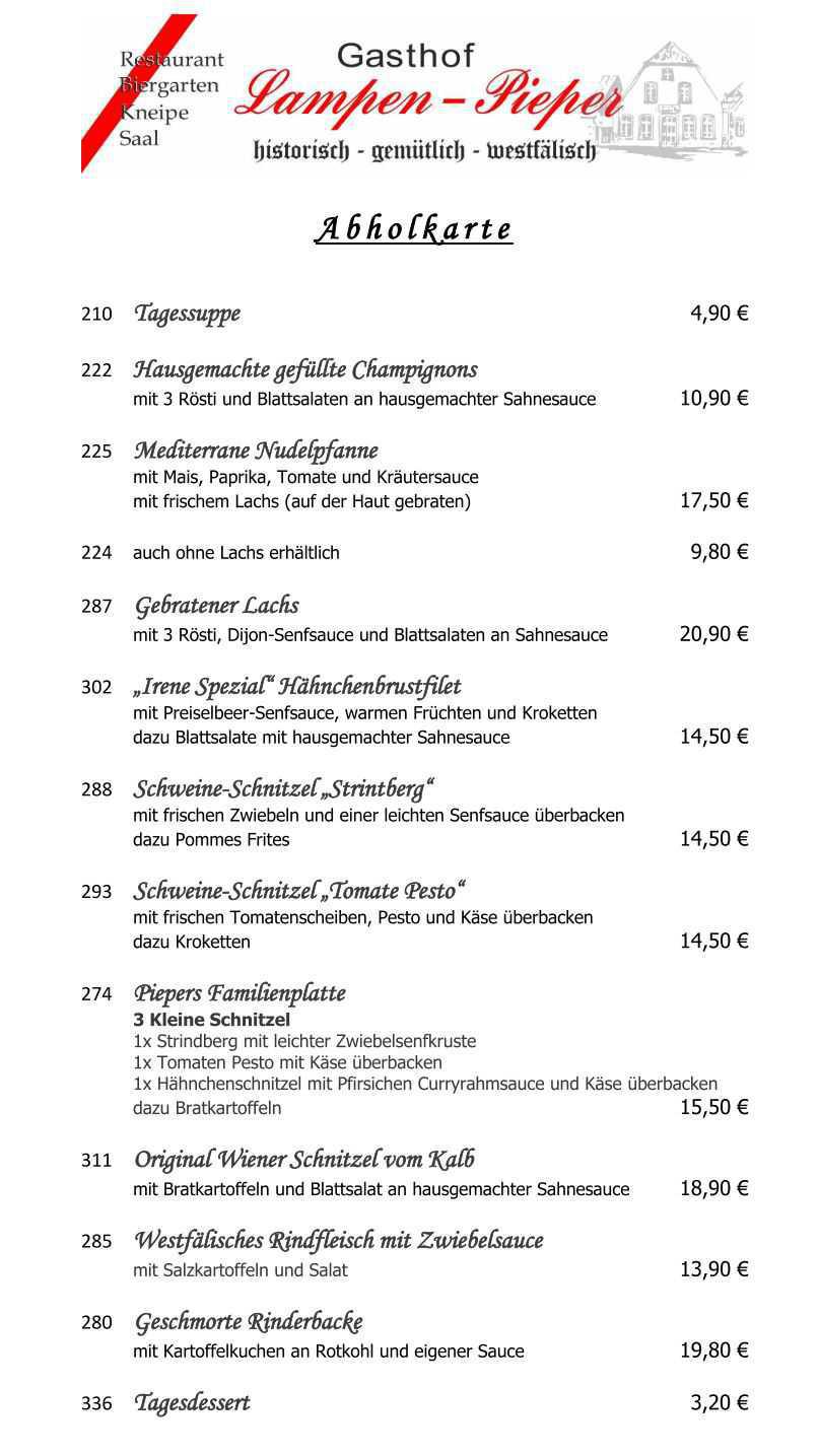 Gasthof Lampen-Pieper Gasthof Lampen-Pieper