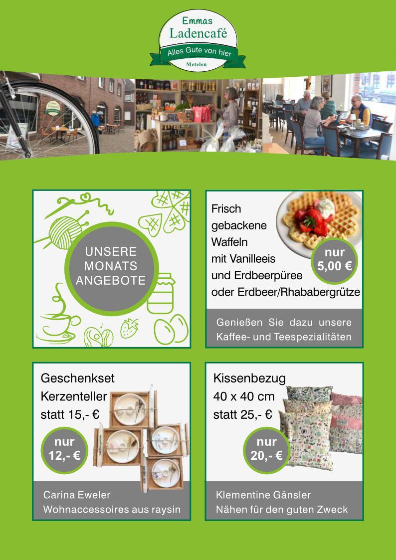 Emmas Ladencafé: Angebote im August