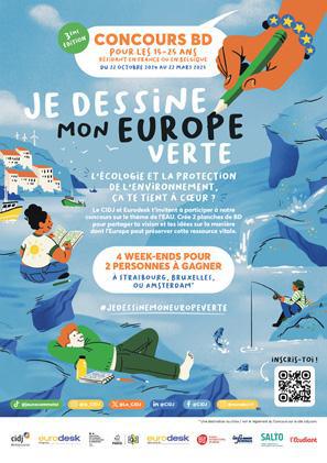 Je dessine mon Europe verte | Concours CIDJ | Jusqu'au 22 mars 2025