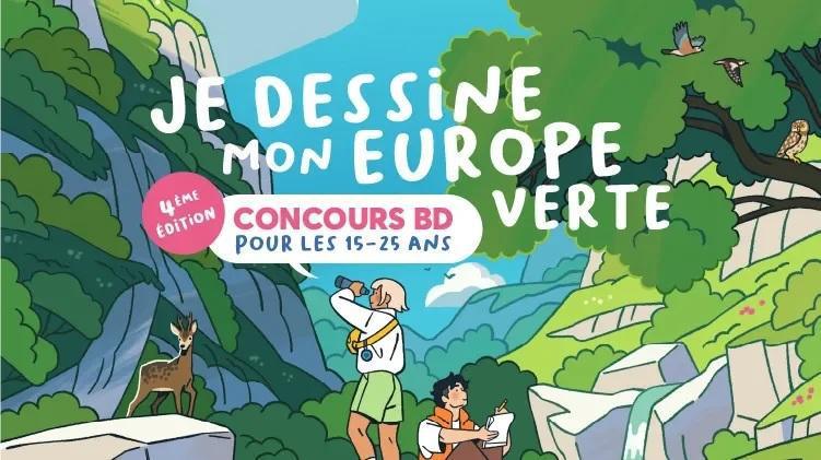 Je dessine mon Europe verte | Concours CIDJ | Jusqu'au 21 mars 2026 Je dessine mon Europe verte | Concours CIDJ | Jusqu'au 21 mars 2026