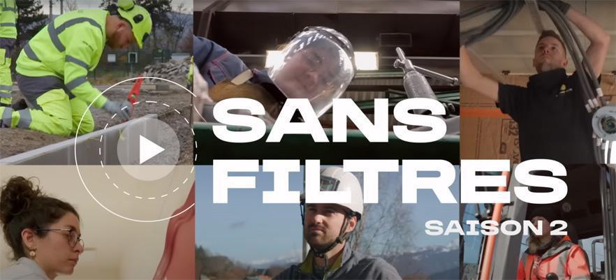 Métiers de la construction | Sans filtres | Vidéos Métiers de la construction | Sans filtres | Vidéos