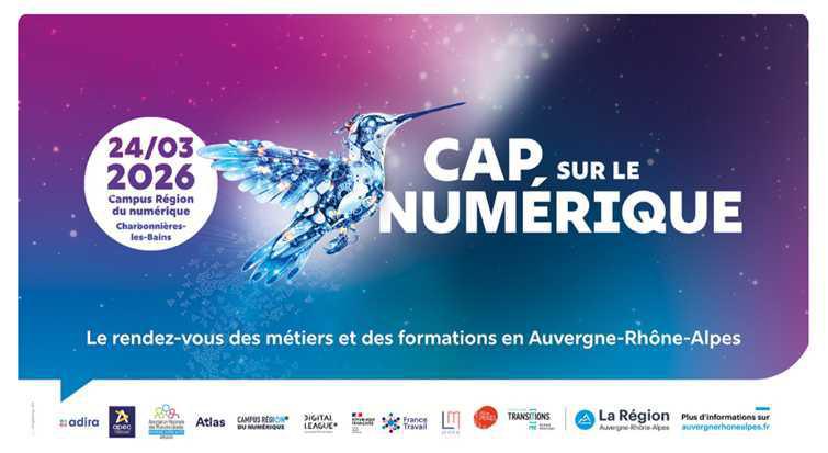 Cap sur le numérique | 1ère édition | Région AuRA