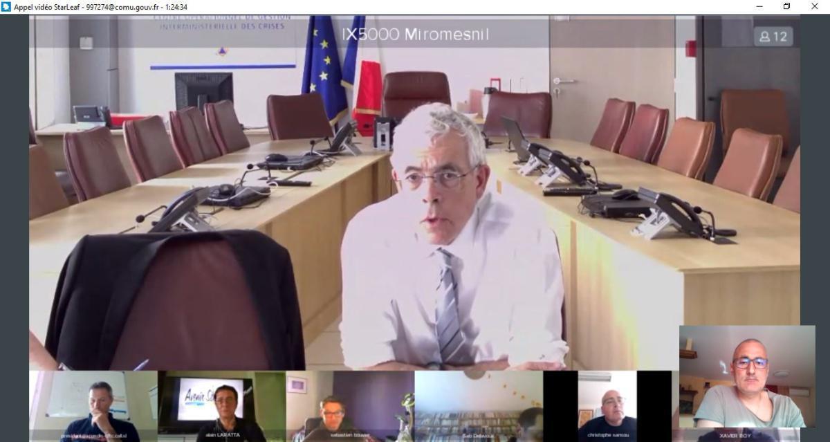Visioconférence DGSCGC et les OS le jeudi 7 mai de 16h00 à 17h30.