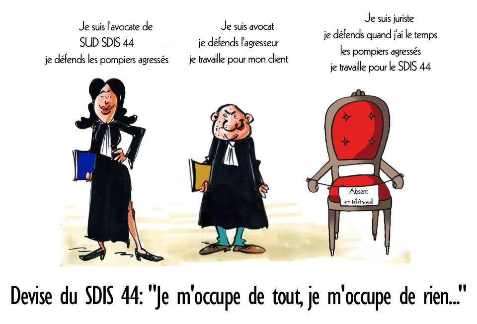 Pompiers agressés au SDIS 44 et mépris du service juridique Pompiers agressés au SDIS 44 et mépris du service juridique