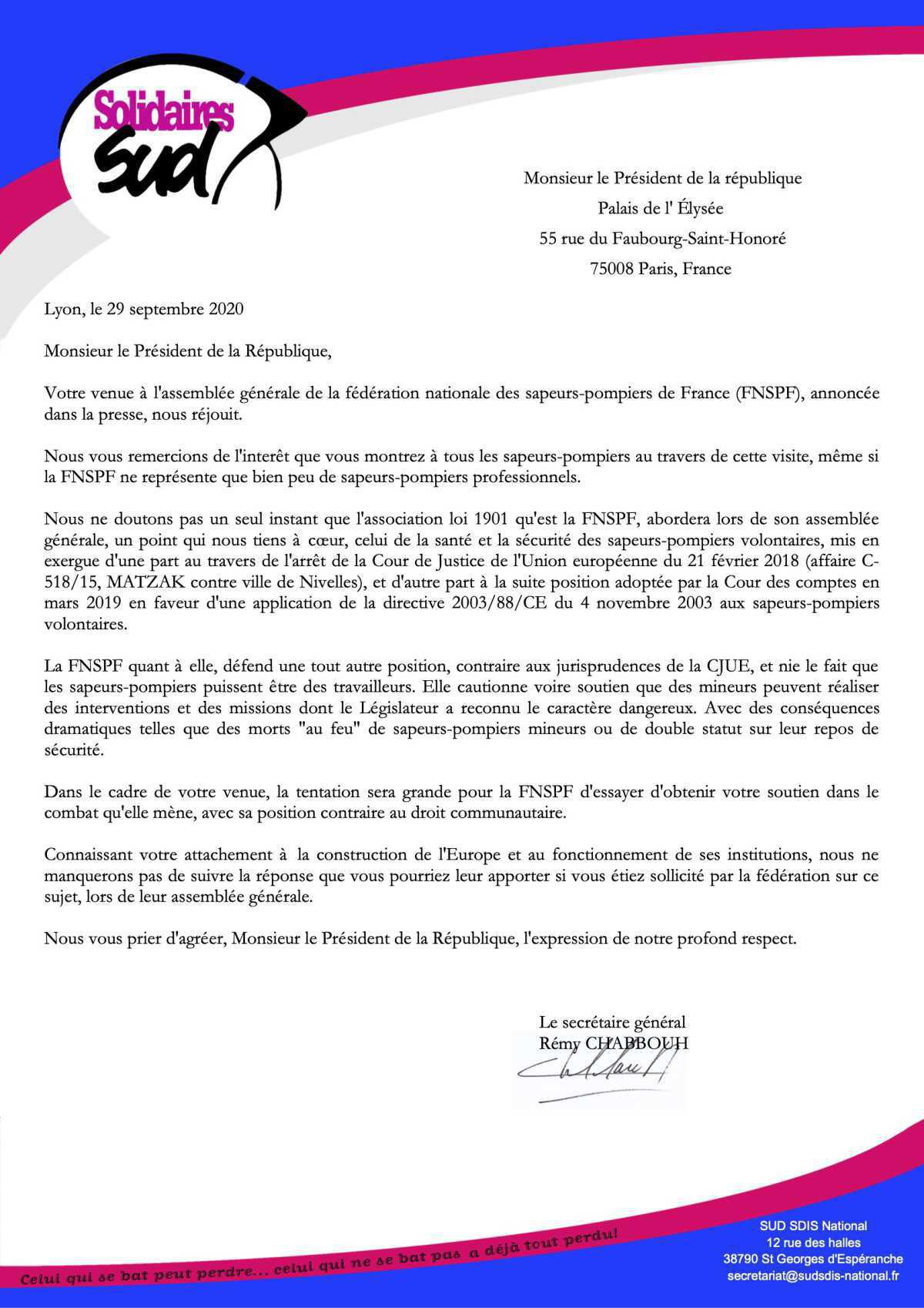 L'assemblée générale de la fédération nationale des sapeurs-pompiers de France (FNSPF) L'assemblée générale de la fédération nationale des sapeurs-pompiers de France (FNSPF)