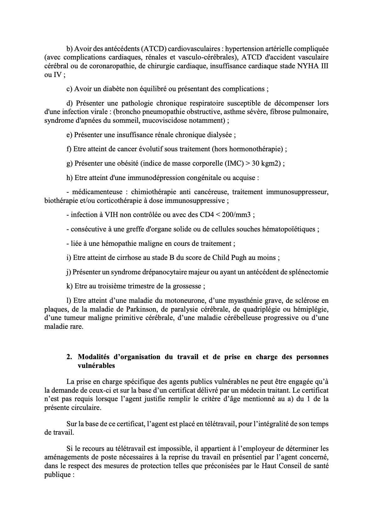 Agents vulnérables : les 12 nouveaux critères en vigueur