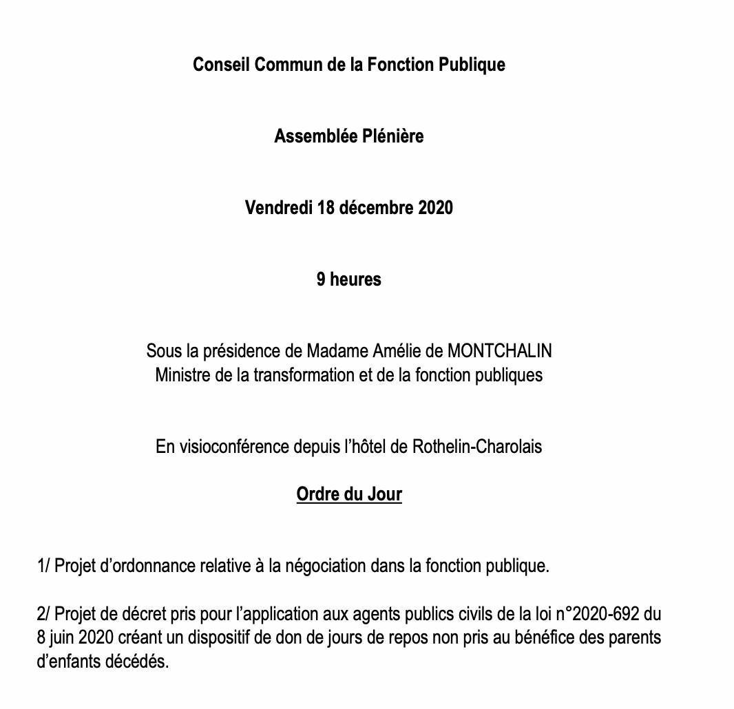 Conseil Commun de la Fonction Publique