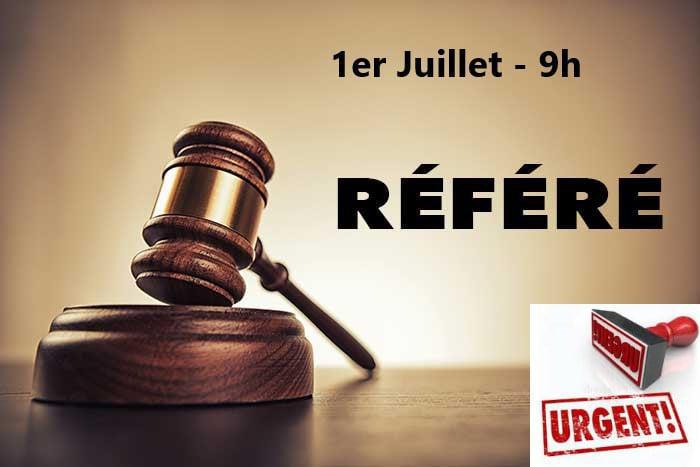 SUD SDIS 26 a saisi le tribunal Administratif de Grenoble en référé liberté  SUD SDIS 26 a saisi le tribunal Administratif de Grenoble en référé liberté