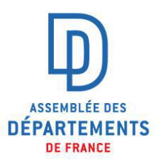 Un nouveau président pour l'Assemblée des Départements de France Un nouveau président pour l'Assemblée des Départements de France