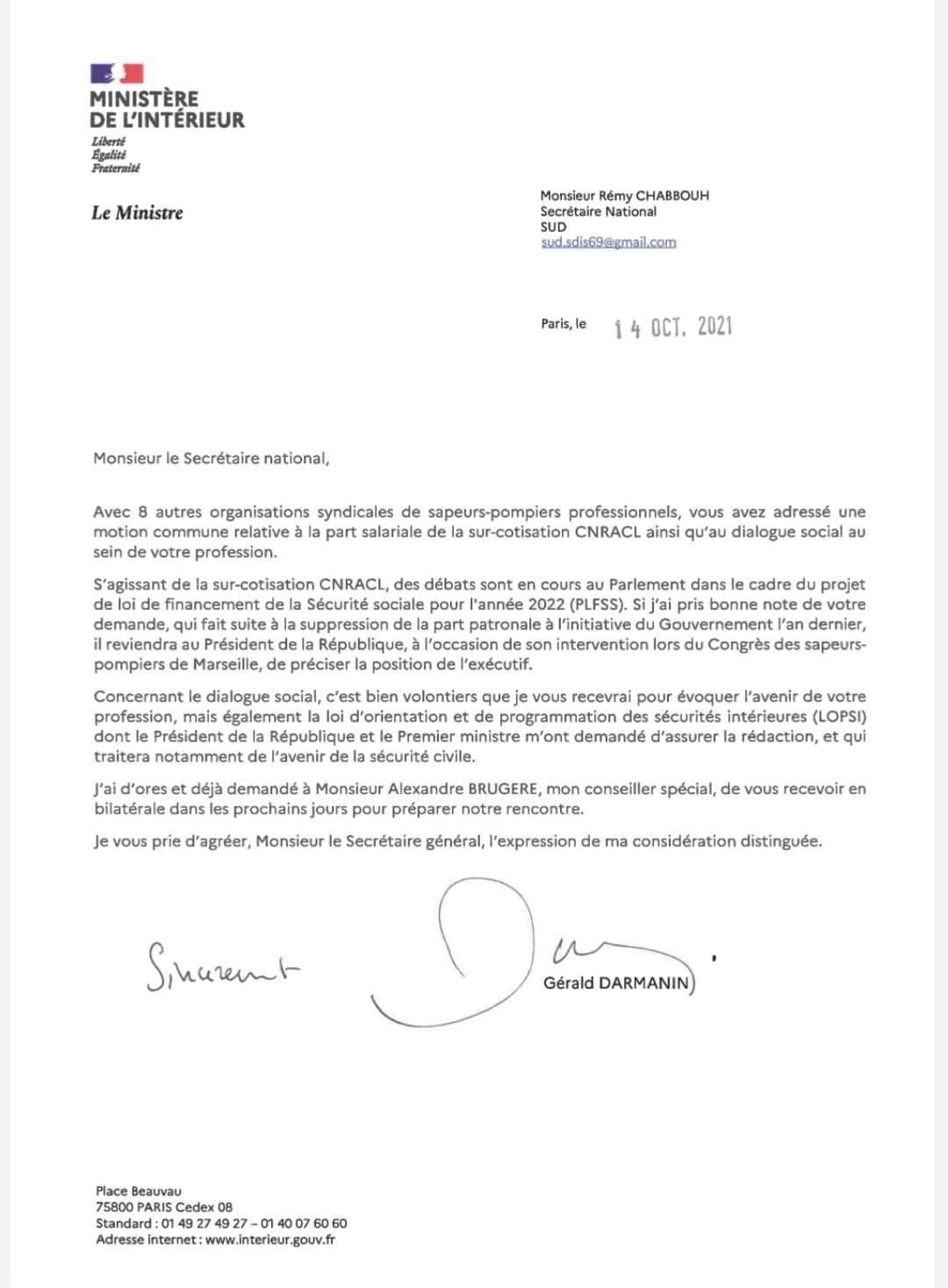 🔴 20/10/2020 : RDV MINISTÈRE & SUD 🔴 20/10/2020 : RDV MINISTÈRE & SUD