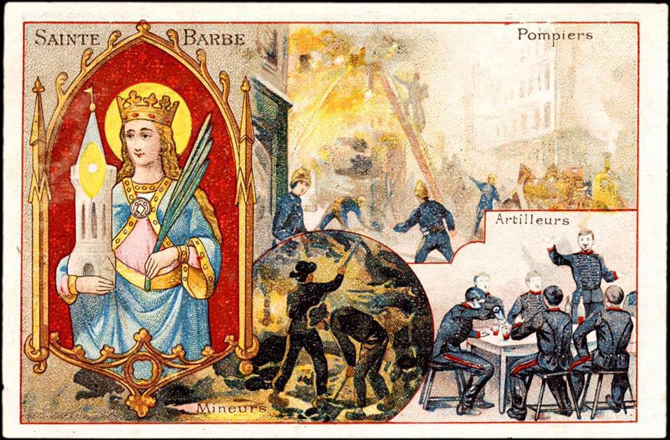 BONNE SAINTE-BARBE A TOUS !  BONNE SAINTE-BARBE A TOUS !