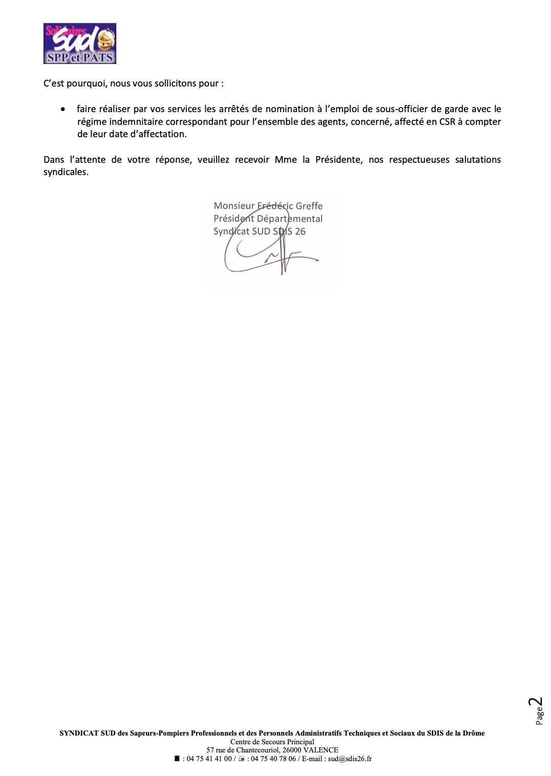 Emploi de Sous officier de garde en CSR Emploi de Sous officier de garde en CSR