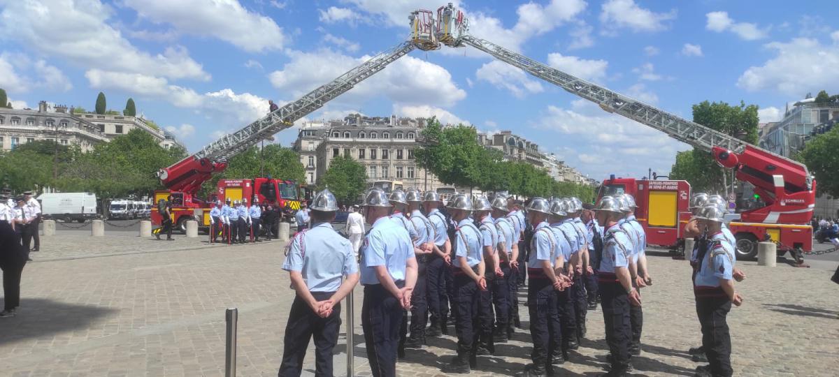 A l’occasion de la Journée Nationale des Sapeurs-Pompiers A l’occasion de la Journée Nationale des Sapeurs-Pompiers