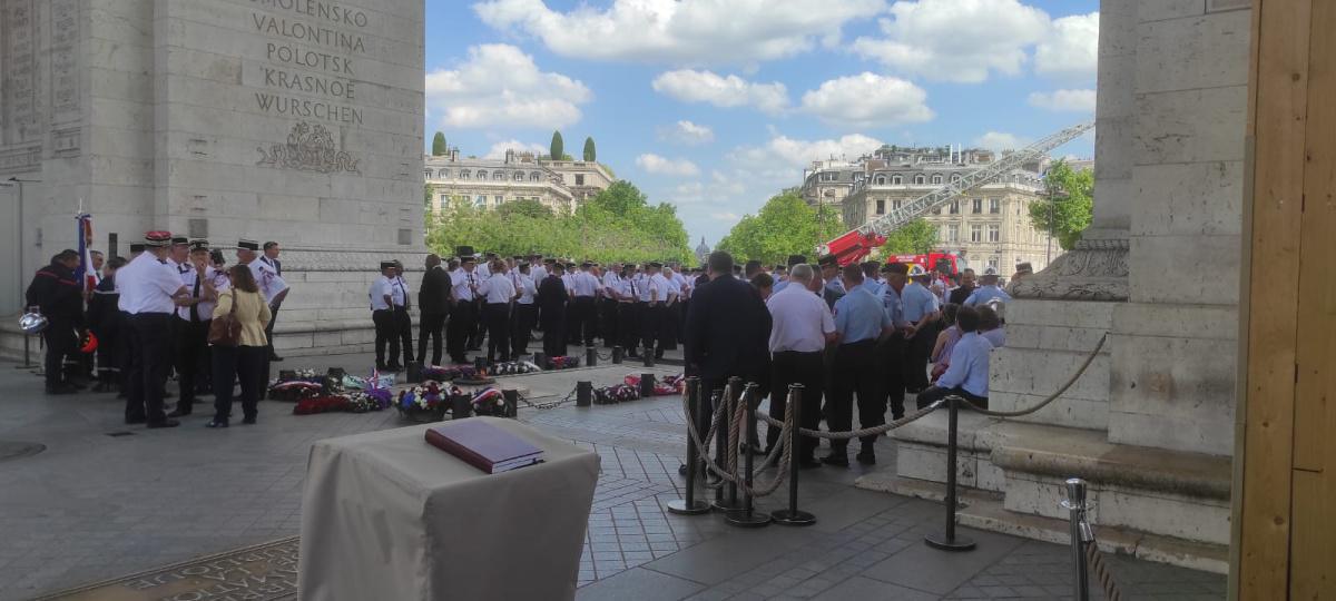A l’occasion de la Journée Nationale des Sapeurs-Pompiers A l’occasion de la Journée Nationale des Sapeurs-Pompiers