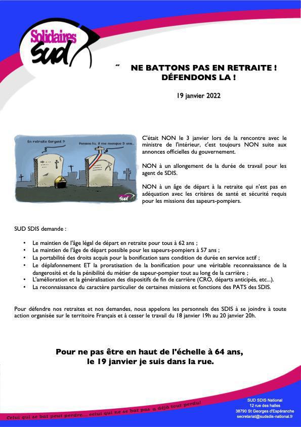 ✨ NE BATTONS PAS EN RETRAITE ! DÉFENDONS LA ! ✨ NE BATTONS PAS EN RETRAITE ! DÉFENDONS LA !