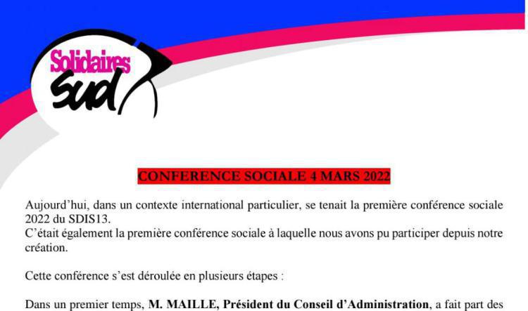 ‼️🇲🇫 1ère CONFÉRENCE SOCIALE 2022‼️🇲🇫