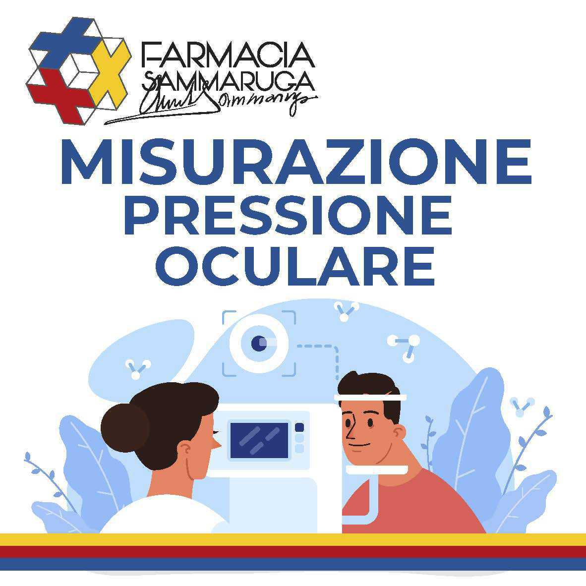 Misurazione della pressione oculare Misurazione della pressione oculare