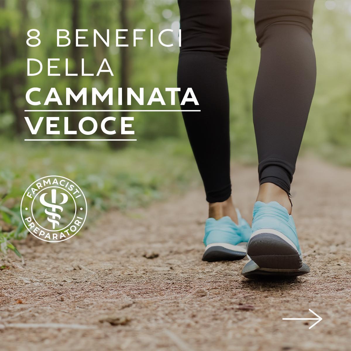 I benefici della camminata veloce