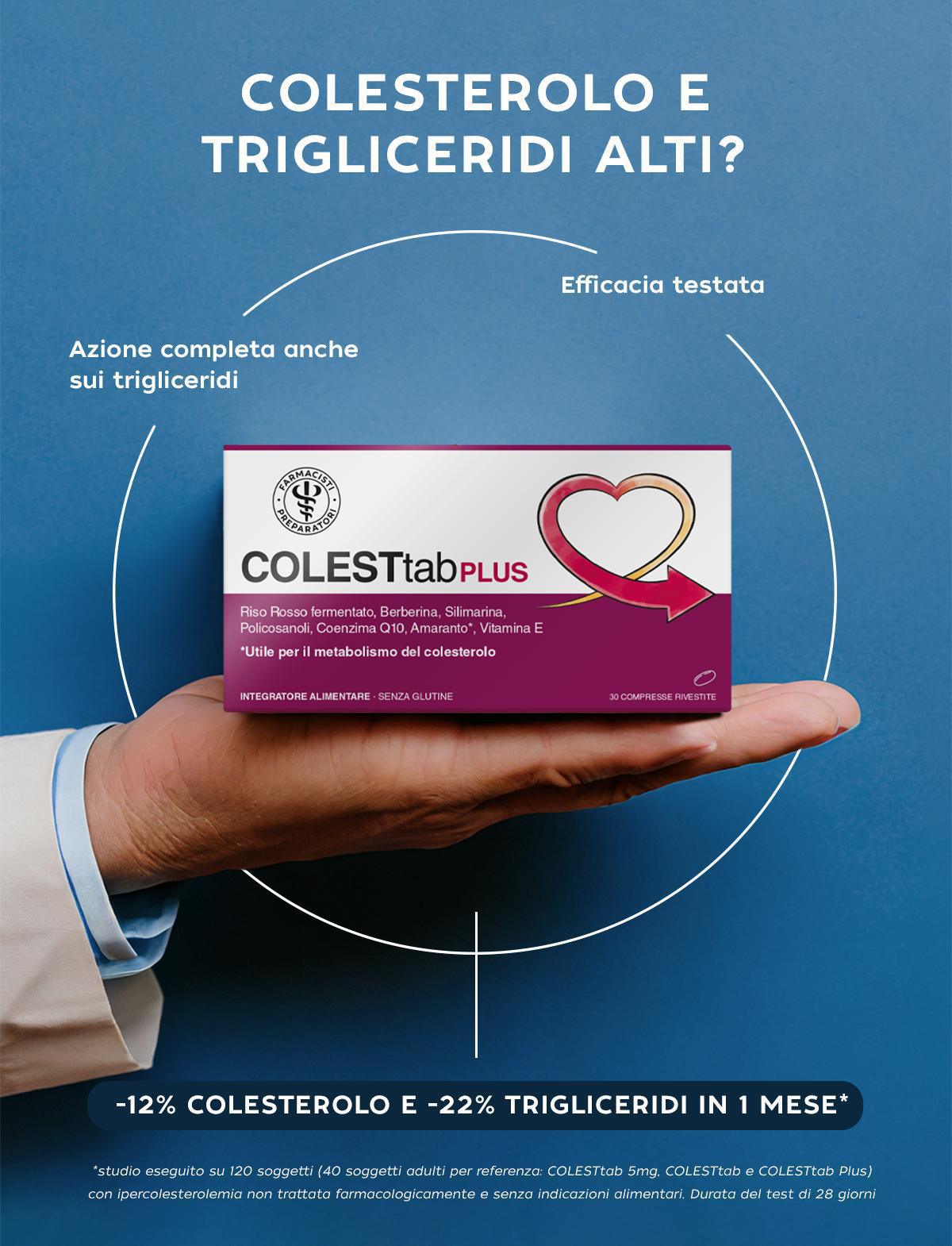 Vuoi tenere sotto controllo i valori di Colesterolo e Trigliceridi? Vuoi tenere sotto controllo i valori di Colesterolo e Trigliceridi?