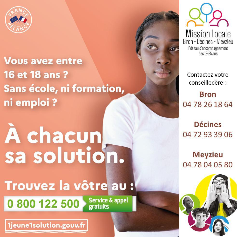 Vous avez entre 16 et 18 ans ? Sans école, ni formation, ni emploi ?