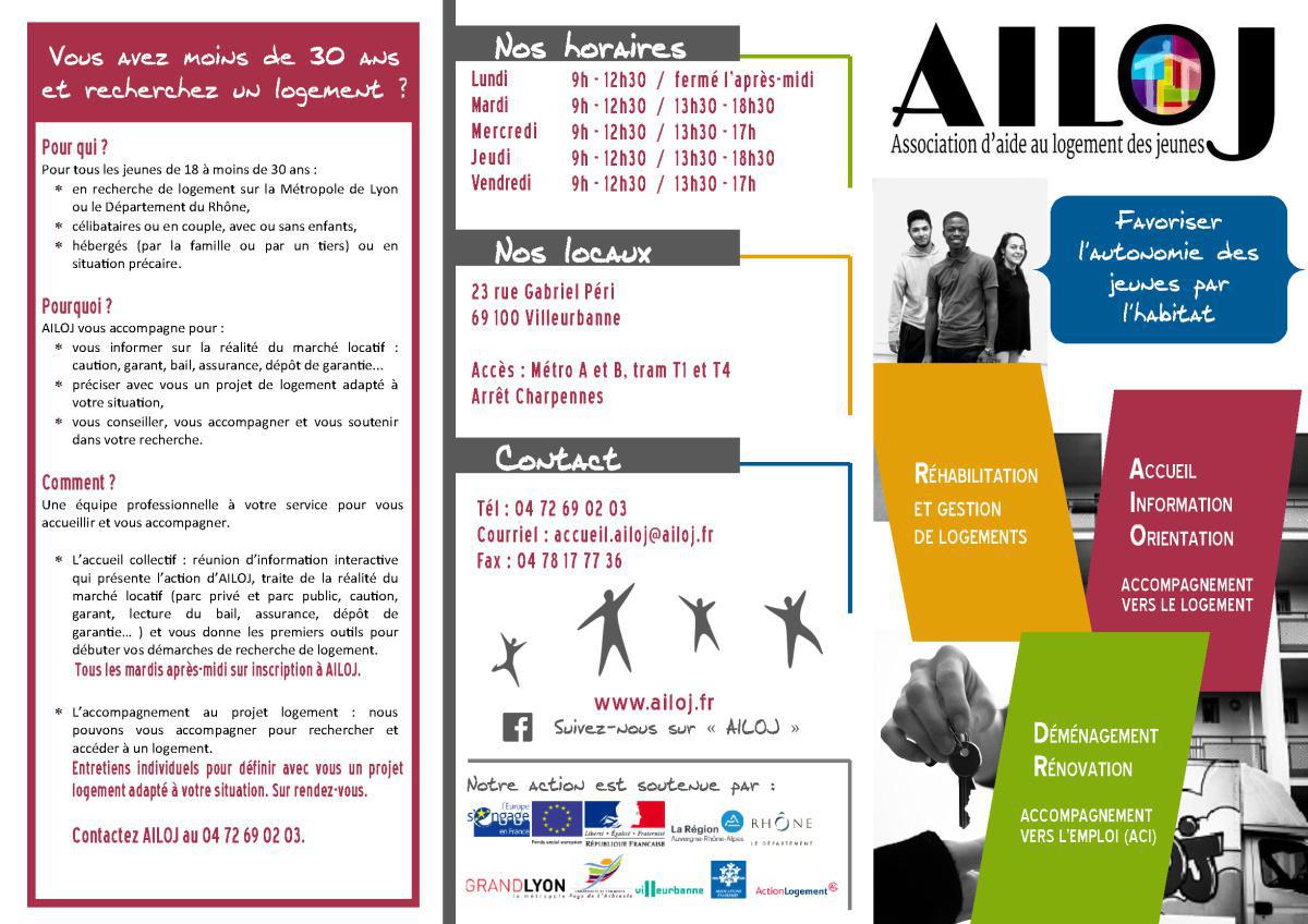 AILOJ Association d'aide au logement des jeunes 