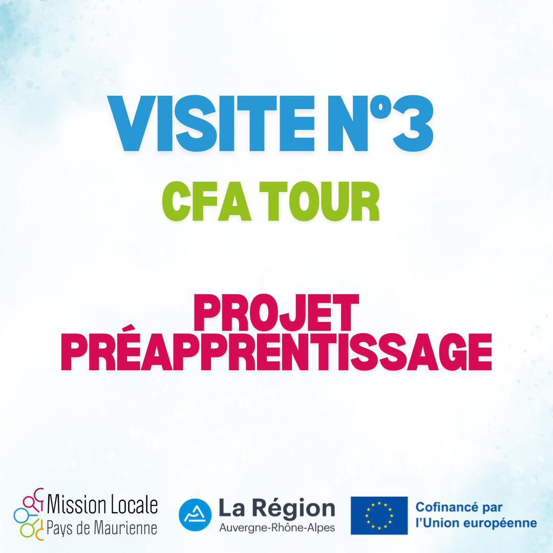 Retour en image sur la visite n°3 du CFA TOUR 💫