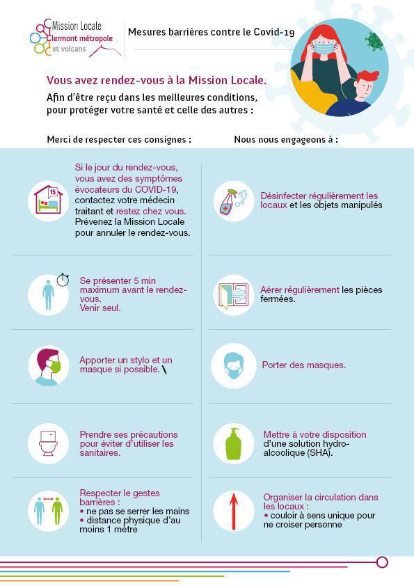 Précautions rendez-vous