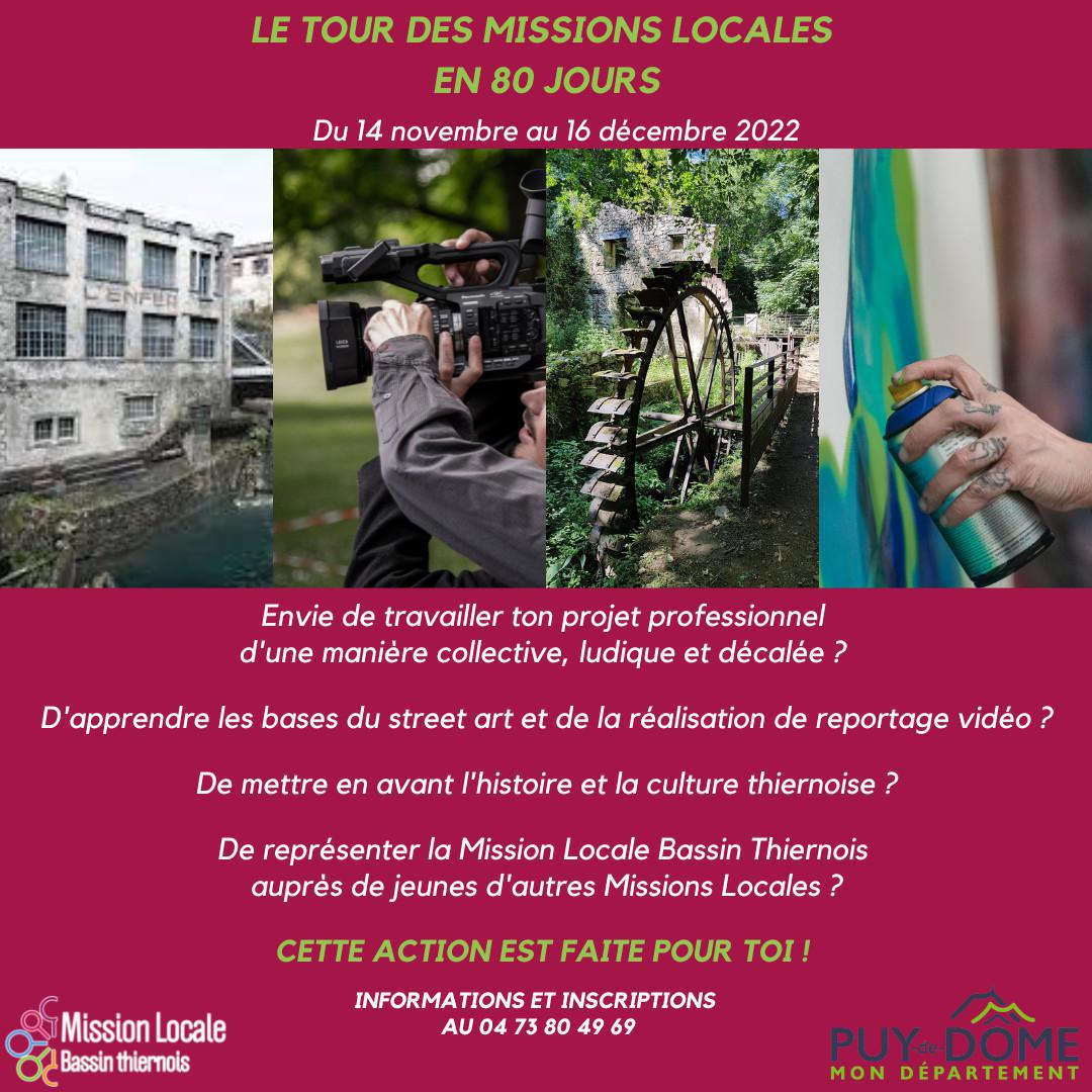 Le Tour des Mission Locales en 80 jours