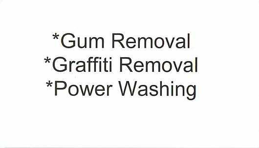 Grand Rapids Gum Removal