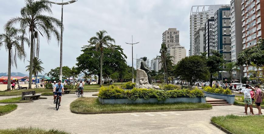 Orla e Jardins da Praia de Santos