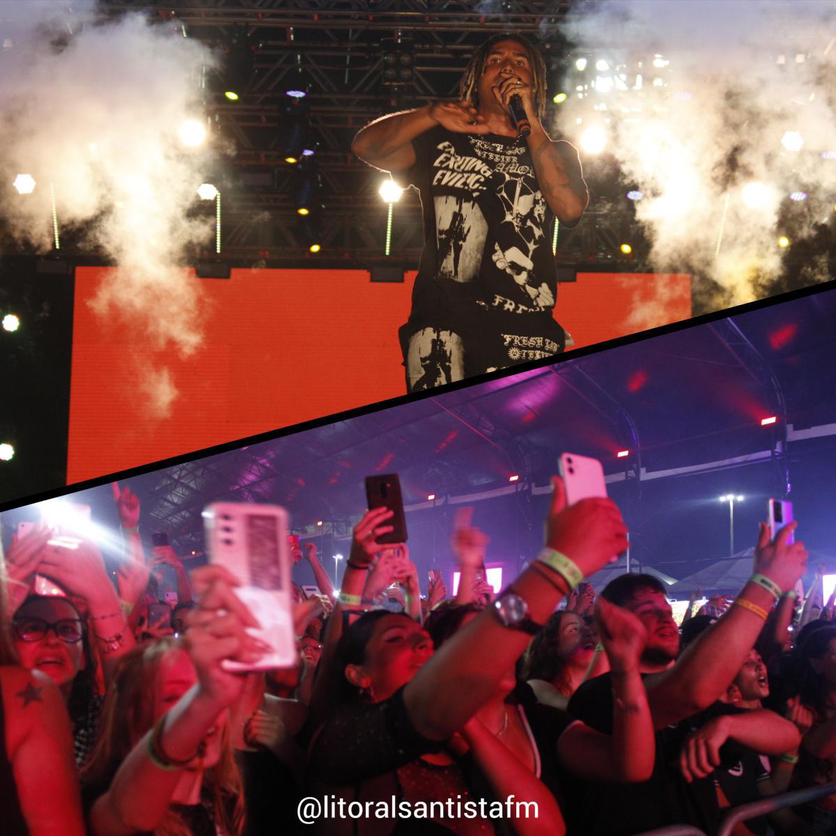 Veja os melhores momentos do festival Estação Verão Show que acontece em Praia Grande