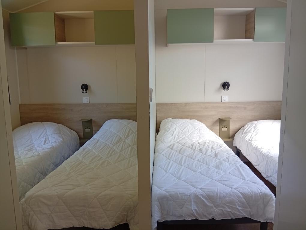 MOBIL-HOMES. 6 personnes. 3 chambres. 